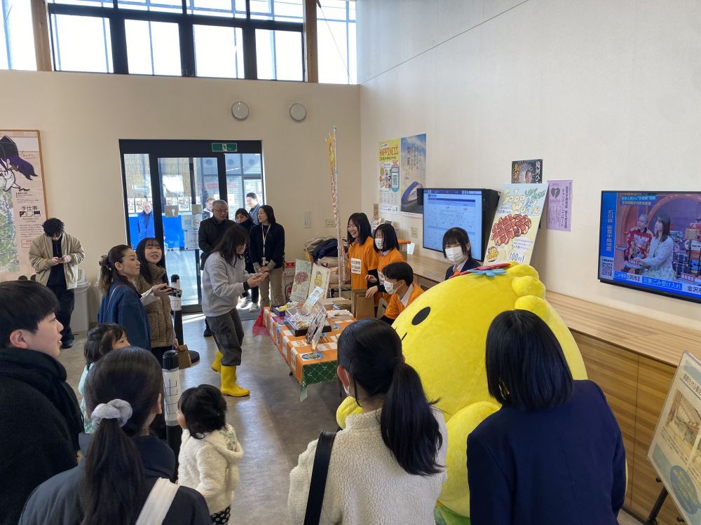 武生東高等学校 Hino・Quest(【2023年度2年生】おかげさまで完売しました<(_ _)>きくりんも大活躍!(地域学:そばワッフルでPRチーム・きくりん×東高校チーム))
