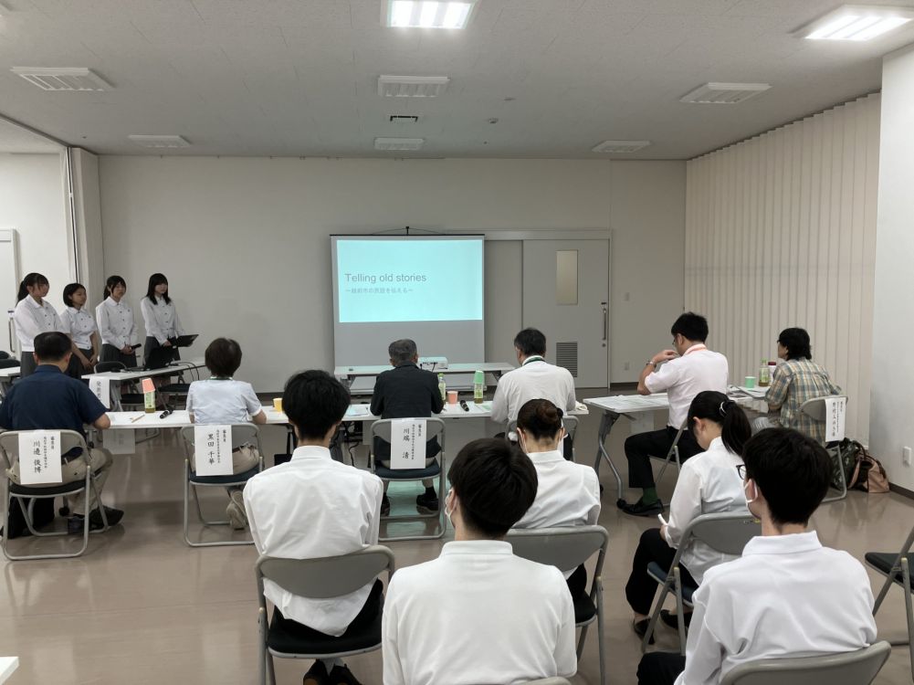 武生東高等学校　Hino・Quest（越前市地域貢献活動支援補助事業公開審査会に参加しました。）