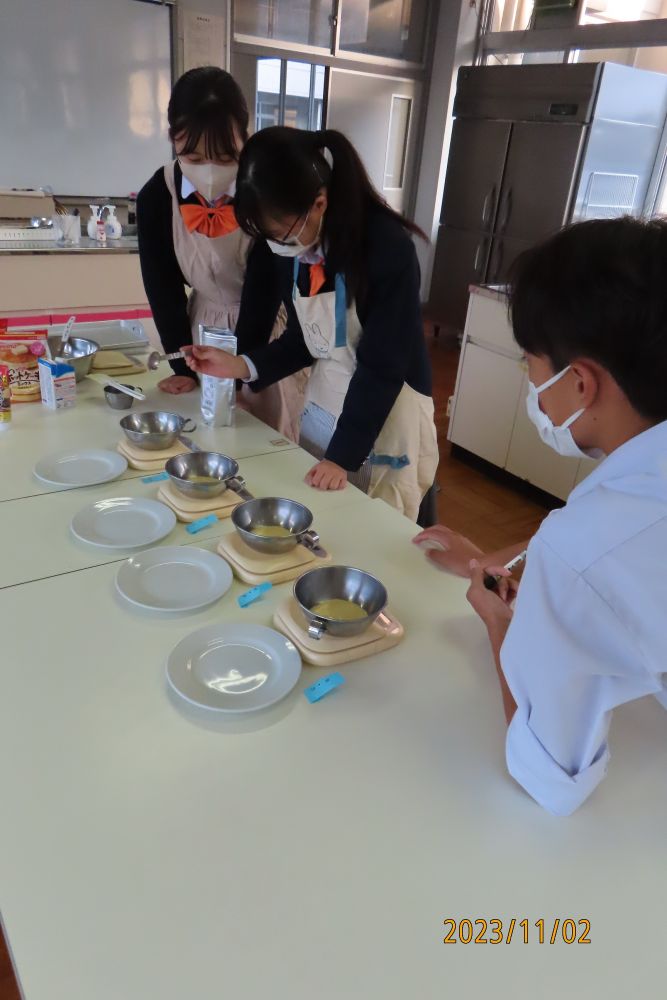 武生東高等学校 Hino・Quest(【2023年度2年生】理数探究基礎?化学の実験?いいえ。地域学です。(2年:越前そばチーム))