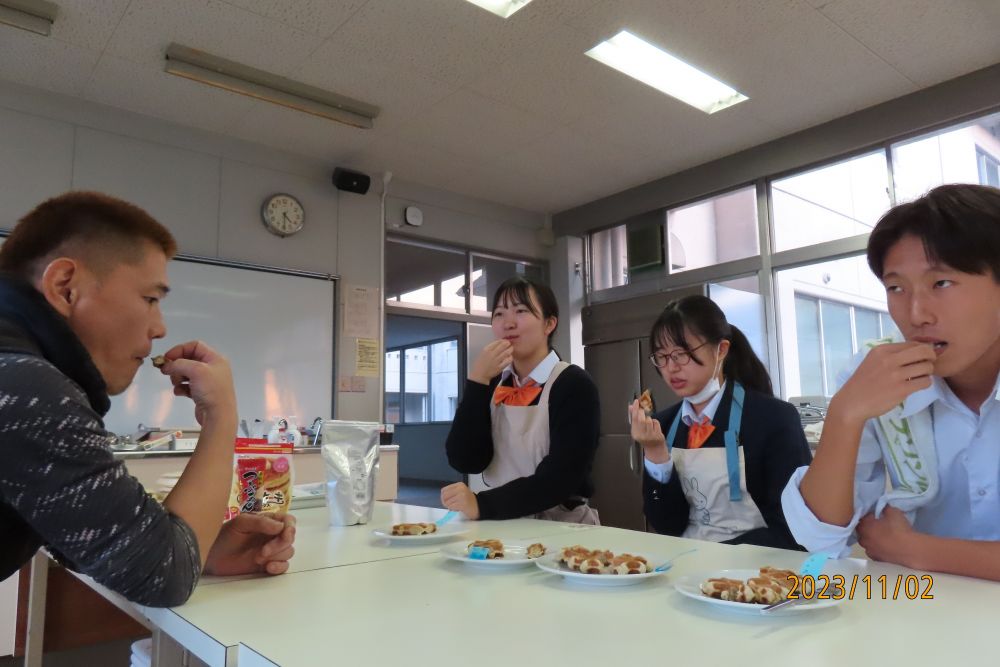 武生東高等学校 Hino・Quest(【2023年度2年生】理数探究基礎?化学の実験?いいえ。地域学です。(2年:越前そばチーム))