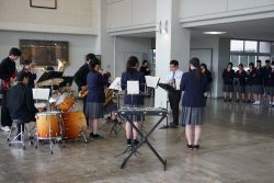 来たれ新入部員！吹奏楽部がウェルカムコンサートを行いました