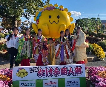 武生東高等学校 Hino・Quest(【2023年度2年生】紫式部PRチームが、菊人形でイベントをしました!)